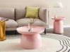 Couchtisch TORRENS Metall Pastellrosa