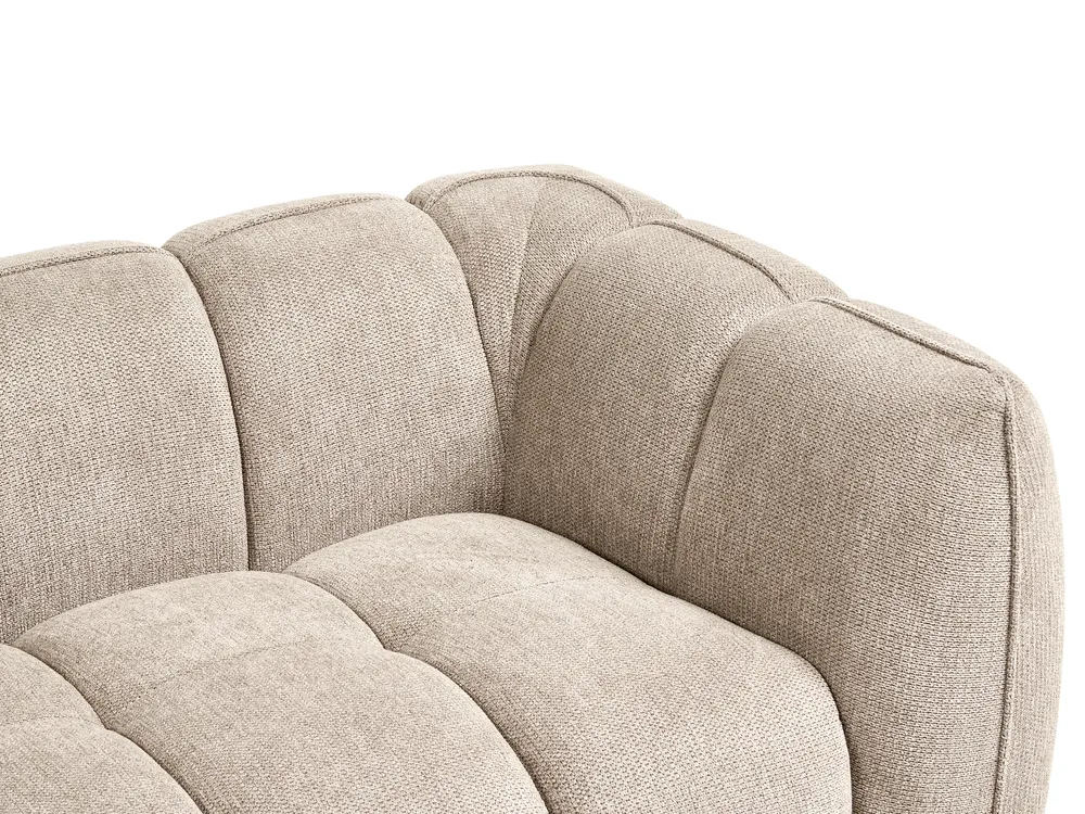 Sofa 2-Sitzer NESS Stoff Taupe_1002522