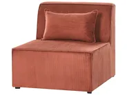 Modul Ecksofa 4-Sitzer LEMVIG Cord Goldbraun linksseitig_1054909