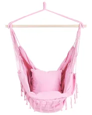 Hängesessel BONEA Baumwolle Rosa_979343