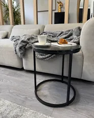 Side Table TYRELL Marble Black_1064513