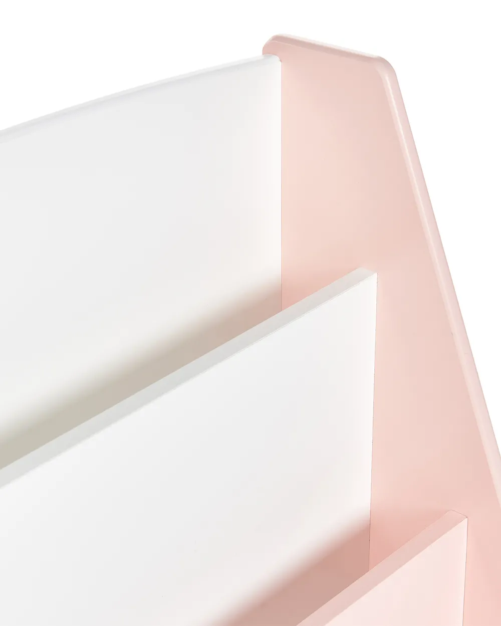 Bücherregal mit 4 Ebenen LILOET 70 cm Pastellrosa_950061