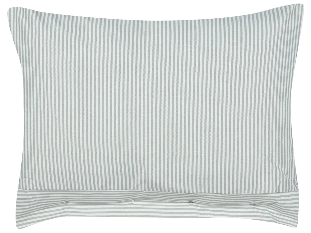 Throw Cushion SEBRINE 40 x 60 cm Mint Green Striped_902105