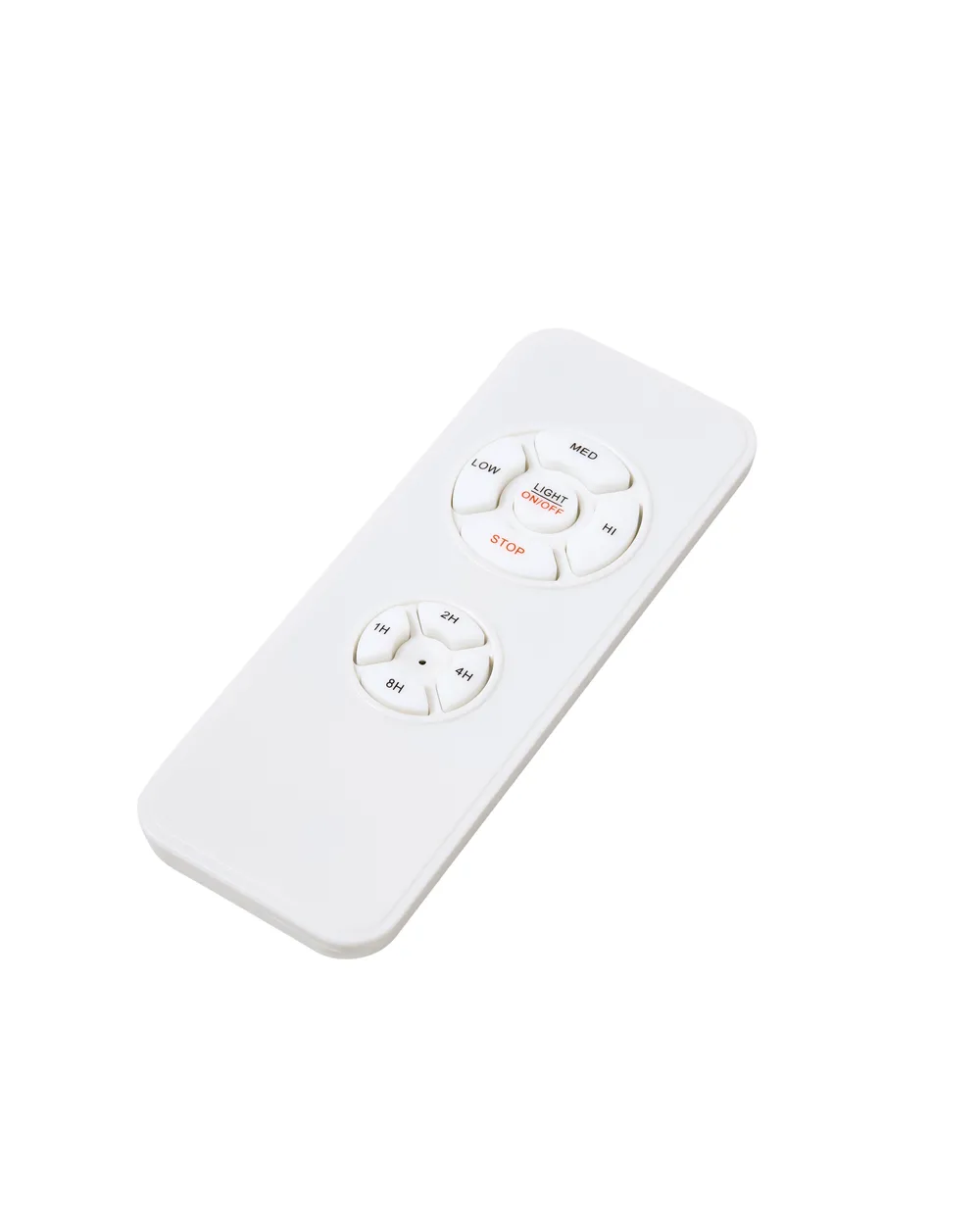 Ceiling Fan with Light LOUVET with Remote LED Black_1032213