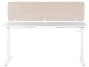 Schreibtischtrennwand WALLY 180 x 40 cm Beige_853222