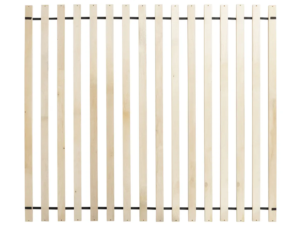 Bett mit Lattenrost Bouclé VALOGNES 160 x 200 cm Braun_996192