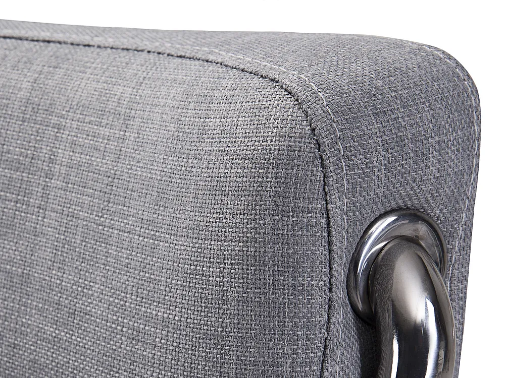 Waterbed Fabric PARIS 140 x 200 cm (EU Double) Grey_757299