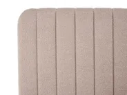 Ottoman Bed LUNAN Boucle Beige 140 x 200 cm (EU Double)_1048433