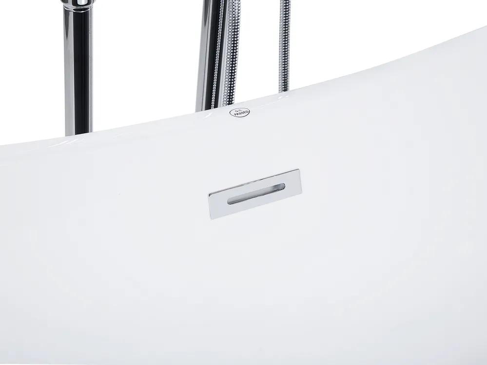 Freistehende Badewanne ANTIGUA 180 x 78 cm Schwarz_797667