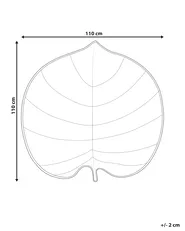 Krabbelmatte EOLIA 110 x 110 cm Baumwolle Rot_979851