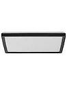 LED Deckenlampe TIVORA mit Fernbedienung mit Dimmer Schwarz