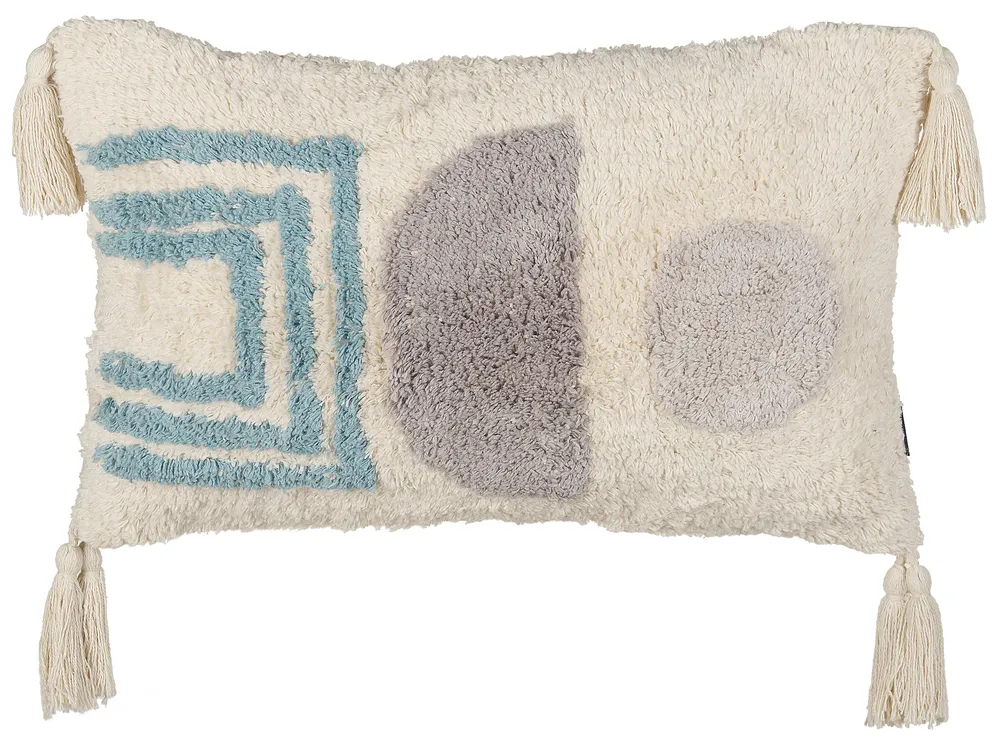 Throw Cushion CASSIOPE 30 x 50 cm Multicolour Abstract Pattern