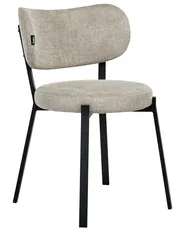 Esszimmerstuhl 2er Set BRONTE Stoff Beige_1006486