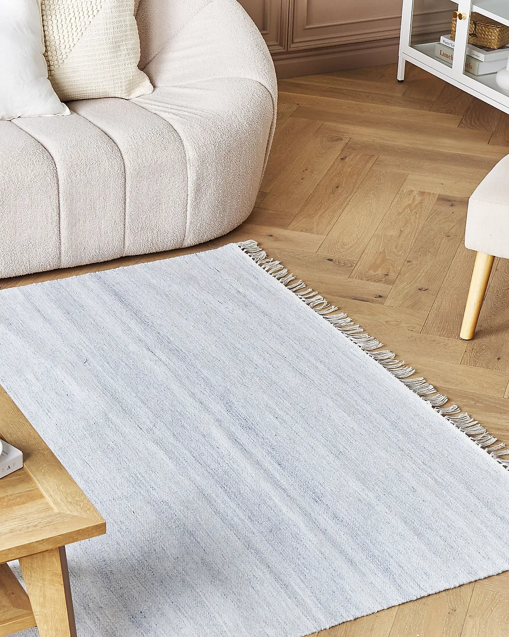 Teppich MALHIA Hellblau 160 x 230 cm_1182344