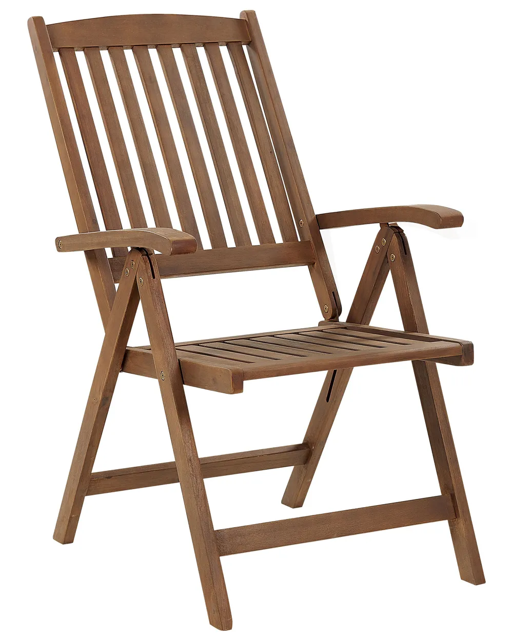 Set mit 6 Stühlen und Sitzkissen AMANTEA Akazienholz Cremeweiß_879802