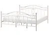 Bett mit Lattenrost Metall ANTLIA 180 x 200 cm Hellbeige