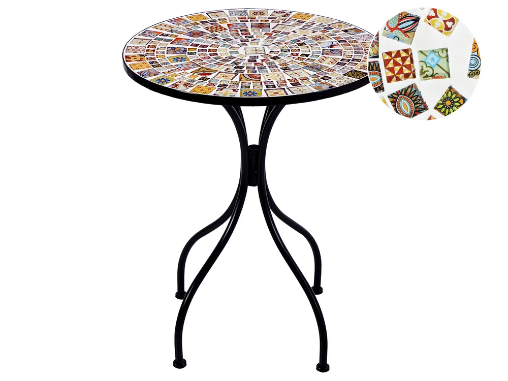 Outdoor Bistrotisch CASARIO 60 cm 60 cm Schwarz