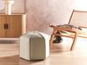 Pouf WISHEK Kunstleinen Beige