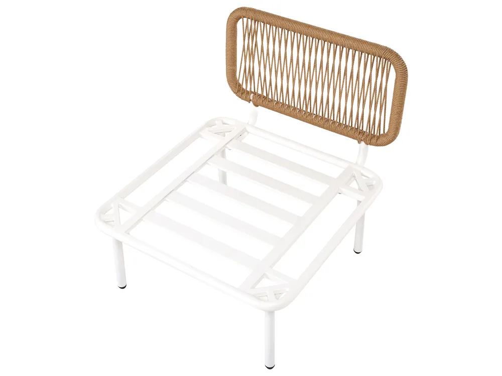 1-Sitzer Garten-Eckmodul BAUCINA Hellbeige_1116492
