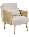 Armchair ORUM Fabric Light Beige