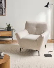 Sessel LAKENE Stoff Beige_1085635