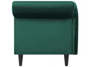 Right-Hand Chaise Longue LUIRO with Storage Velvet Dark Green_772132