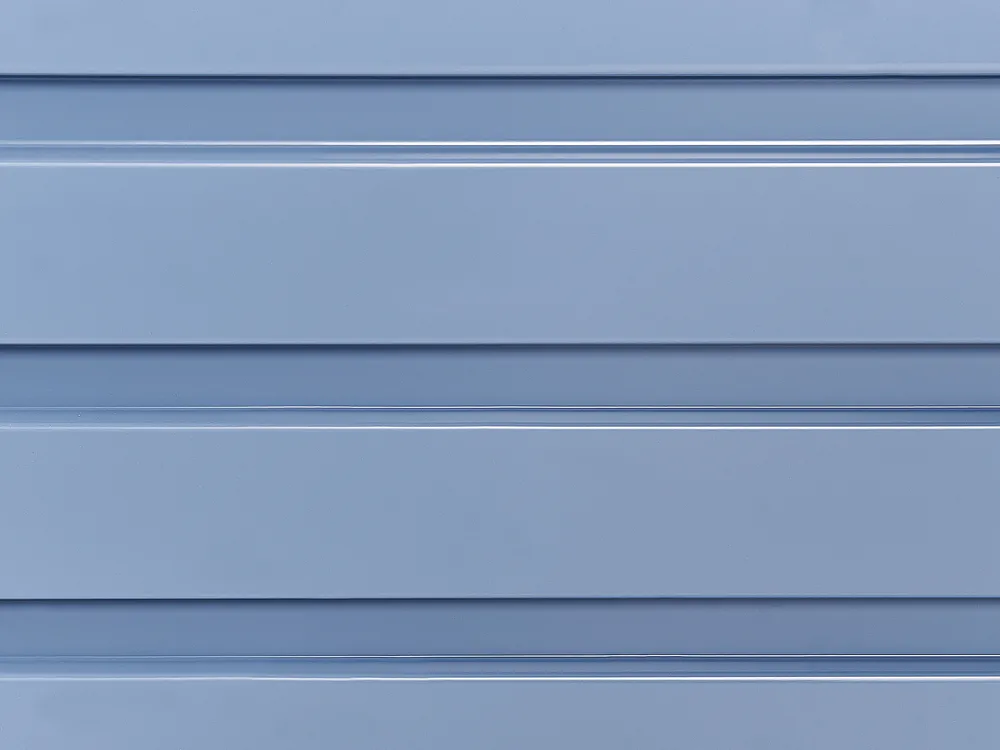 Aufbewahrungsbox CEBROSA 100 cm 62 cm Metall Blau_944741