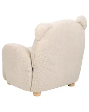 Kids Armchair Teddy Bear BOO Boucle Beige_886965