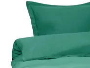 Duvet Cover Set PARKROSE 220 x 240 cm Sateen Cotton Green_1071719