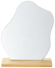 Standing Mirror LOZERE 19 cm 22 cm Bamboo Light Brown_847732