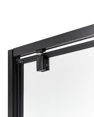 Duschkabine DARLI 90 x 90 x 185 cm Schwarz_944173