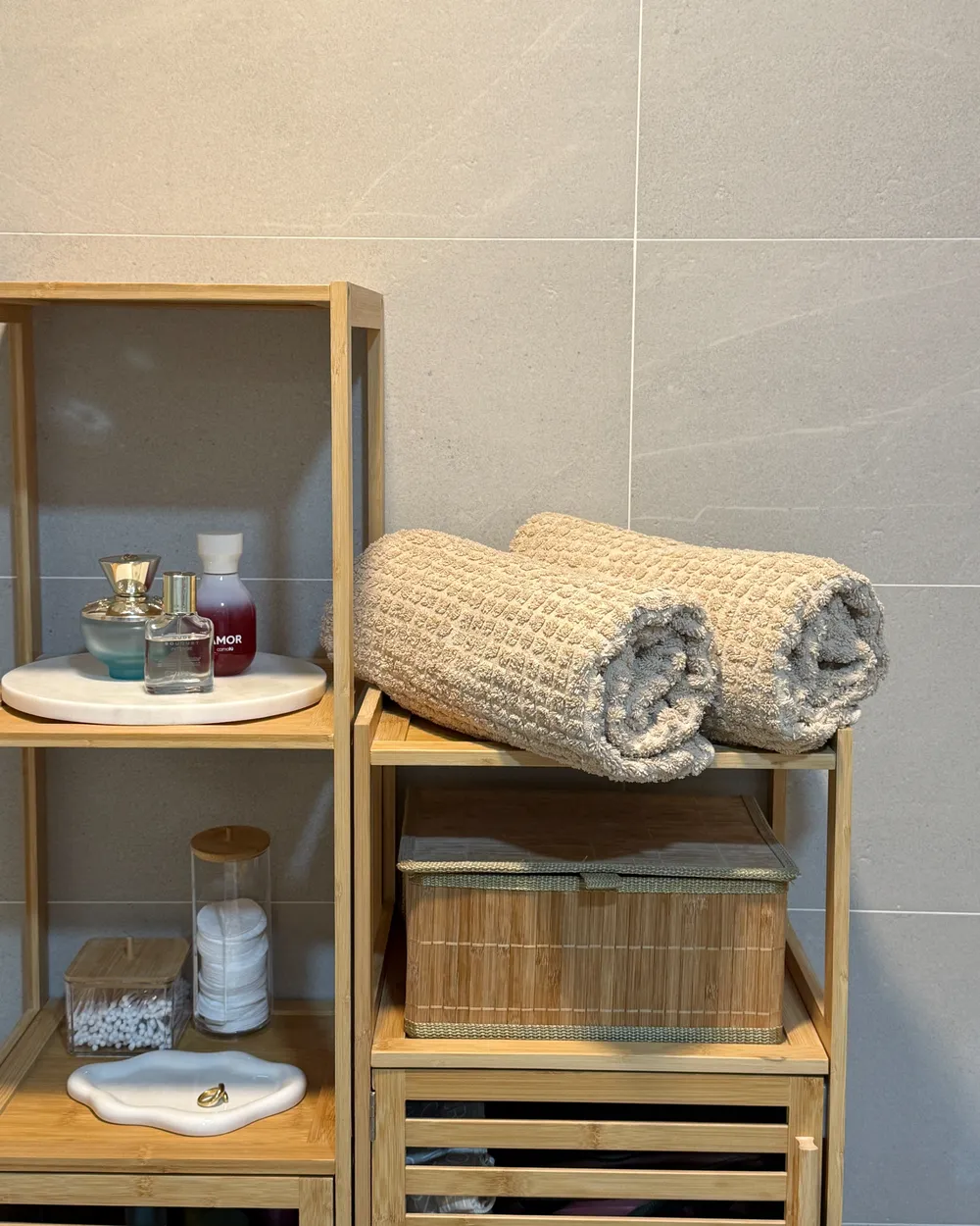 Lot de 11 serviettes ATAI Coton Beige_1001468