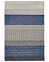 Teppich AKKAYA Blau 160 x 220 cm Wolle