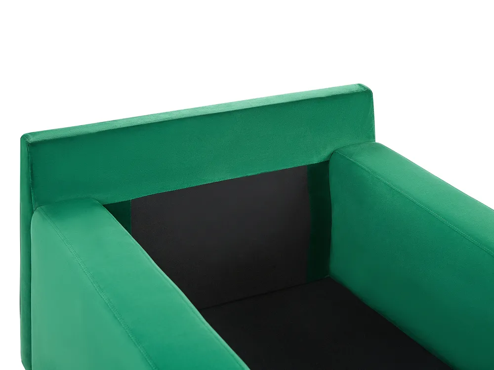 Chaise Longue GUERET Velvet Green_821676