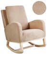 Schaukelsessel ALSTA Bouclé Beige