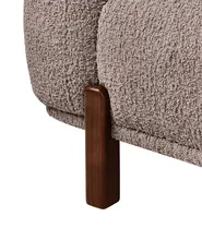 Sessel ODNES Bouclé Taupe_1052943