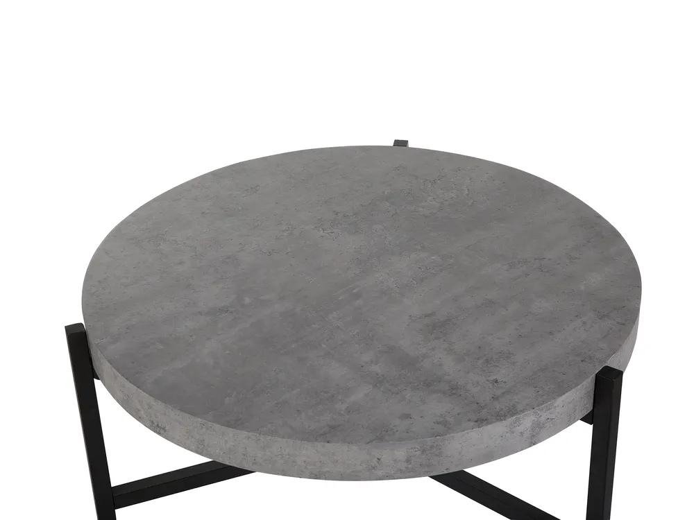 Coffee Table BONITA Grey Concrete Effect_718282