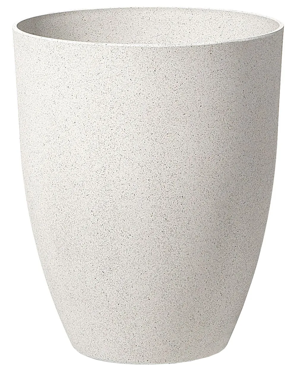 Set mit 2 Blumentöpfen CROTON 43 cm Cremeweiß_841612