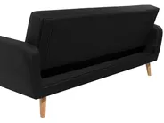 Sofa Set FLORLI Stoff Schwarz_705057