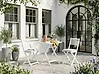 Bistro Set klappbar FIJI Akazienholz Weiß