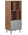 Regal RICHMOND 139 cm Dunkle Walnuss