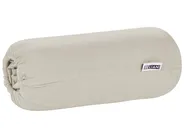 Fitted Sheet JANBU 160 x 200 cm Cotton Taupe_845209