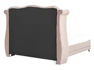 Bed Velvet AYETTE 160 x 200 cm (EU King Size) Pastel Pink_905318