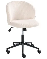 Bürostuhl MILES Cord Cremeweiß_1042886