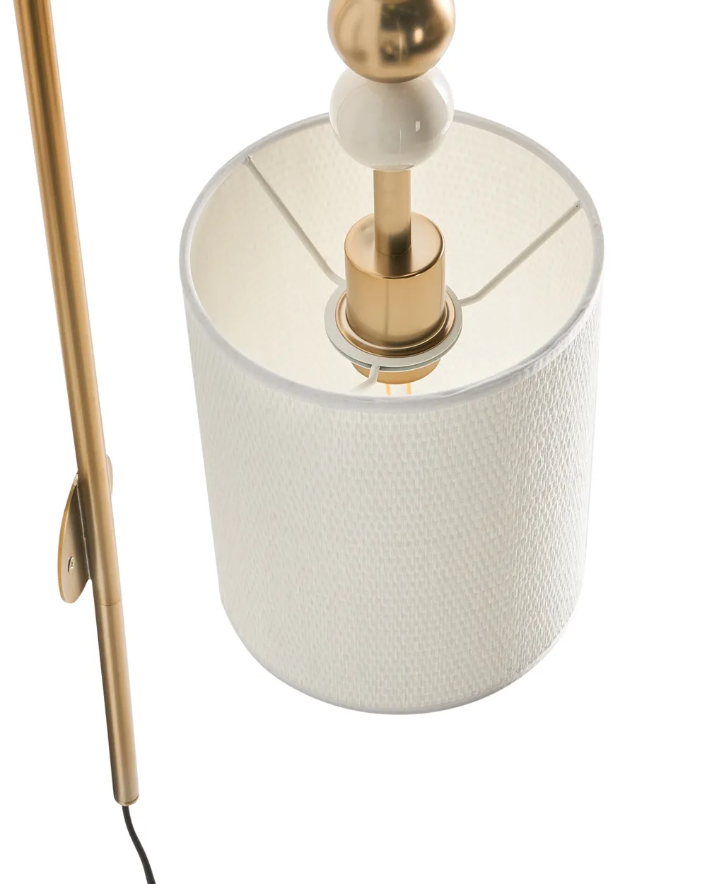 Wandlampe LOKY Metall Messing / Beige_1024677