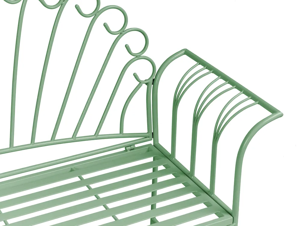Bistro Set CAVINIA Metall Grün_1016220