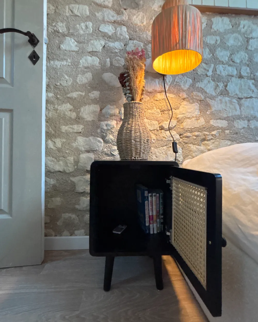 Bedside Table LEFROY Black_1050584