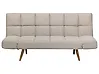 Schlafsofa 2-Sitzer INGARO Stoff Beige