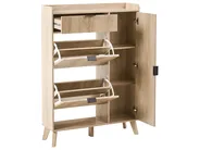 Shoe Storage Cabinet MOONIE Light Brown_1015008