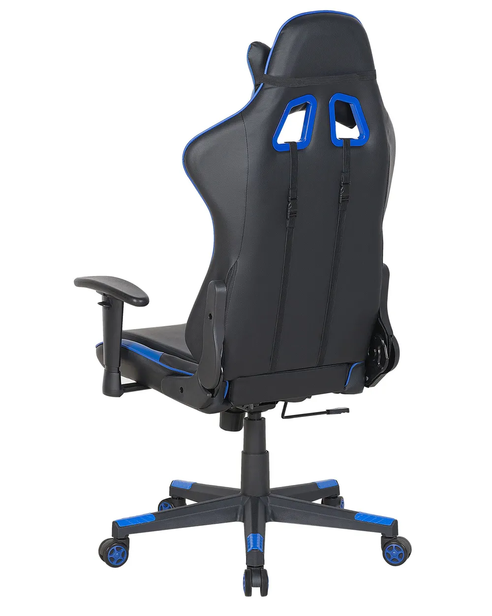 Bürostuhl GAMER Kunstleder Dunkelblau_738217
